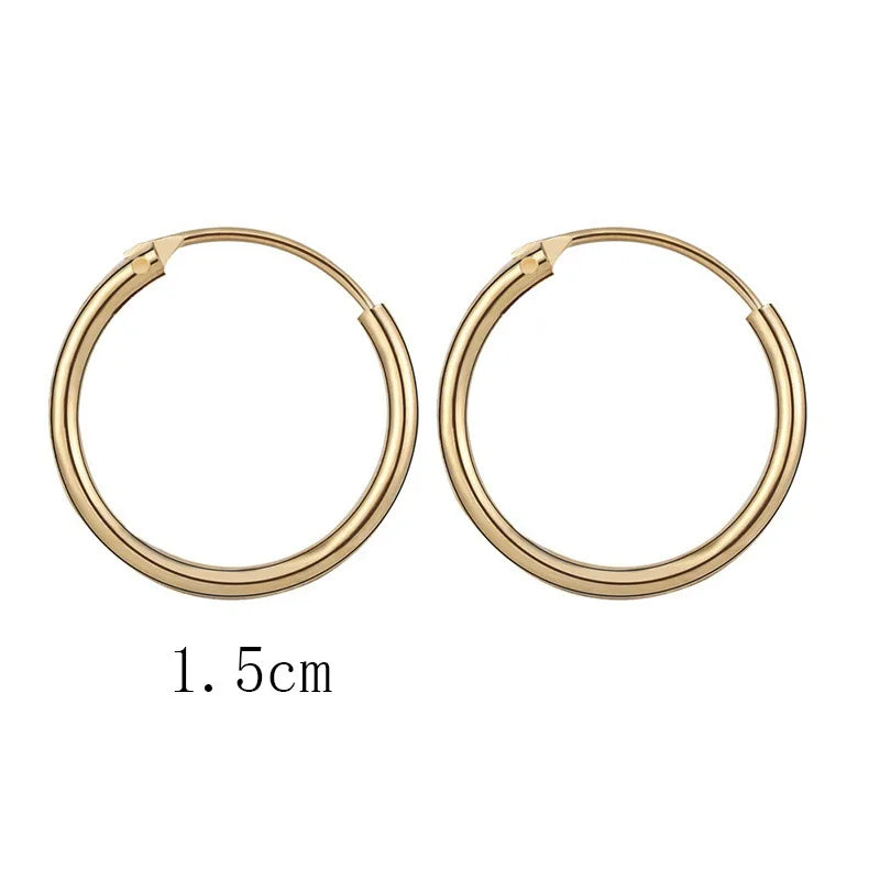 Chunky Hoop Earrings