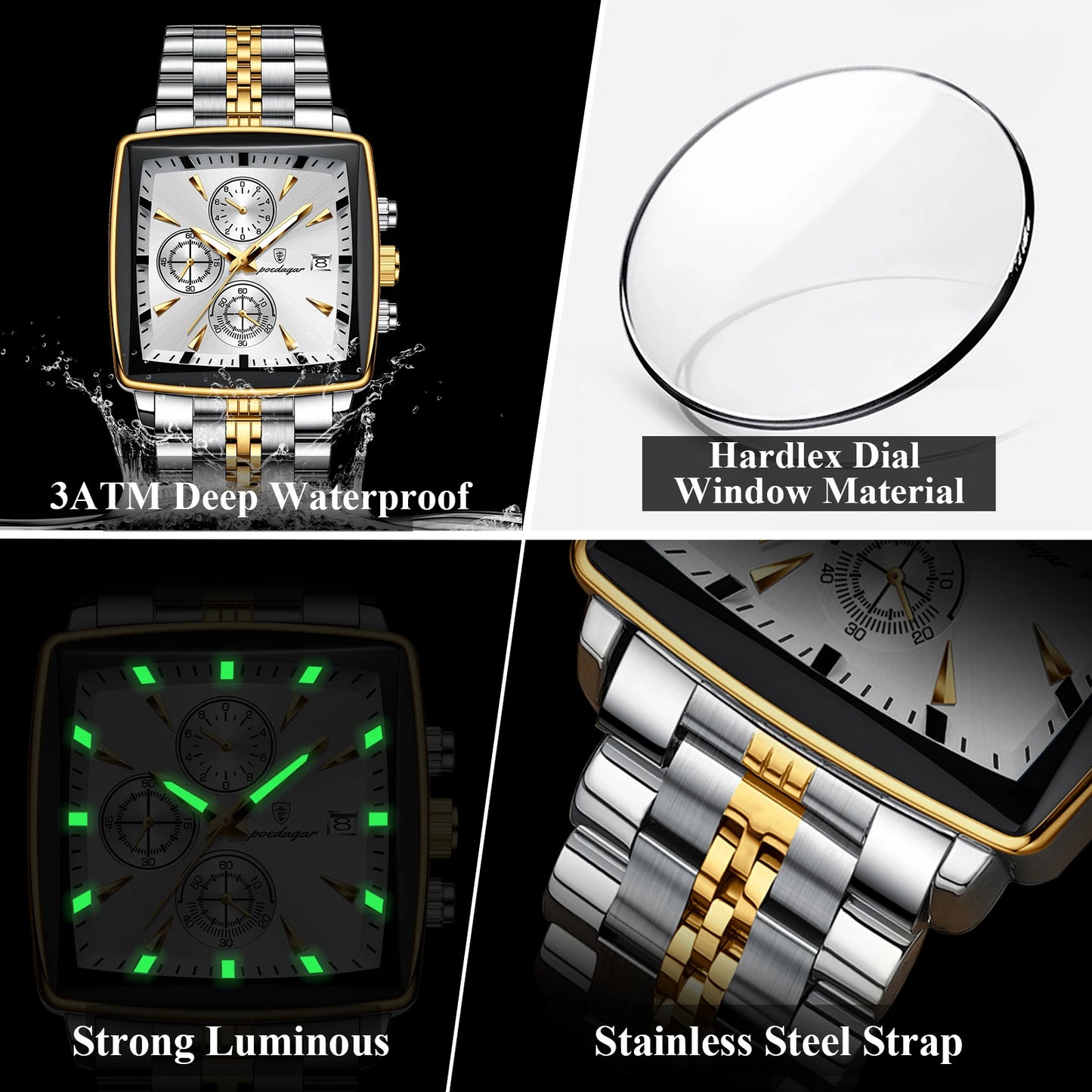 Luxury Square Sport Watch
