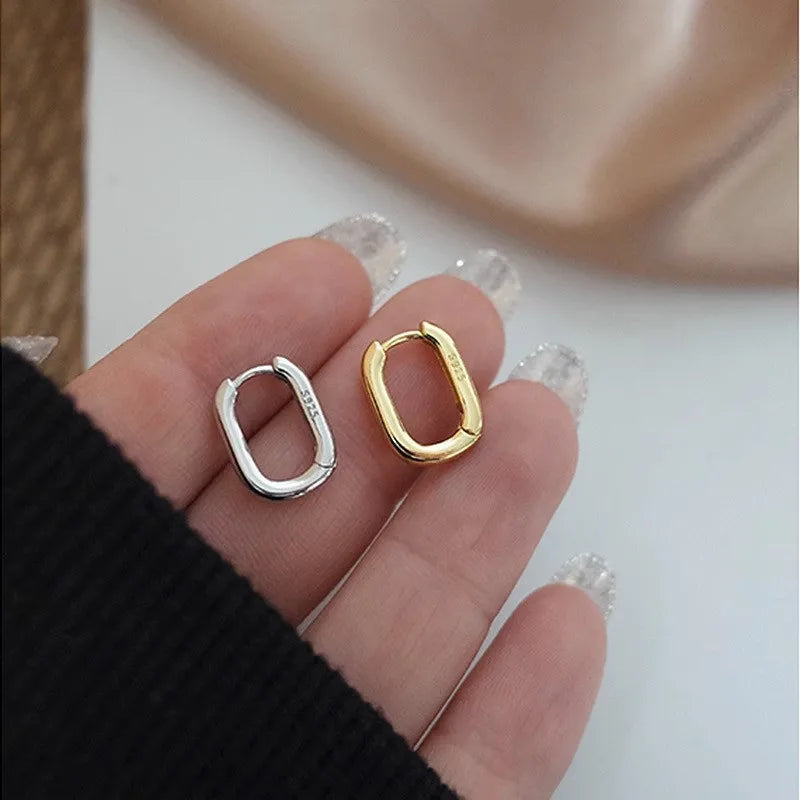 Chunky Hoop Earrings