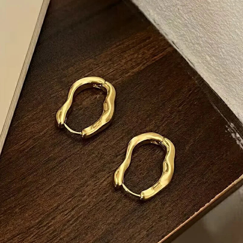 Chunky Hoop Earrings