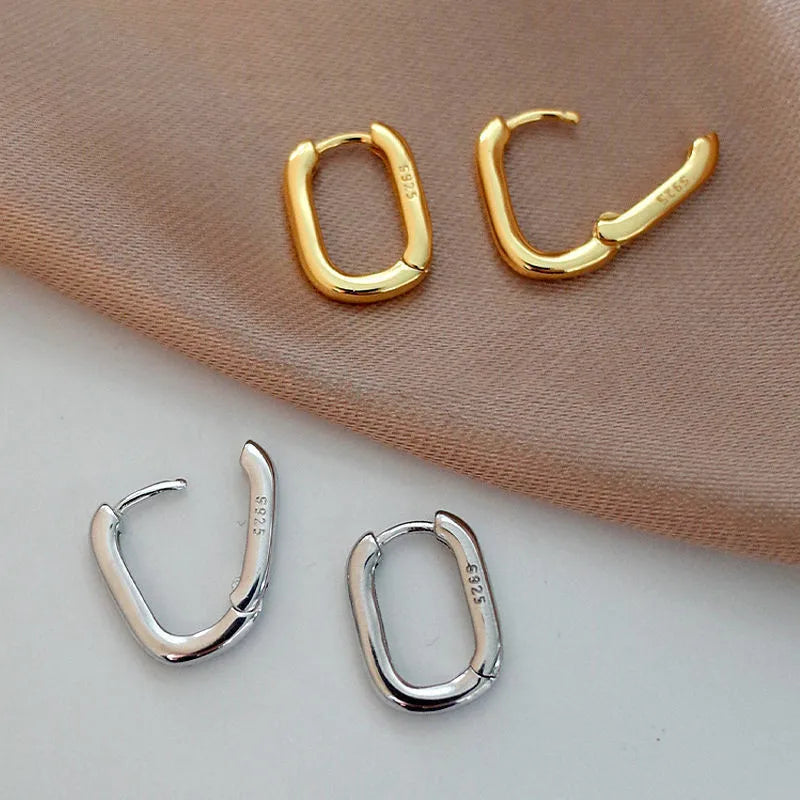 Chunky Hoop Earrings
