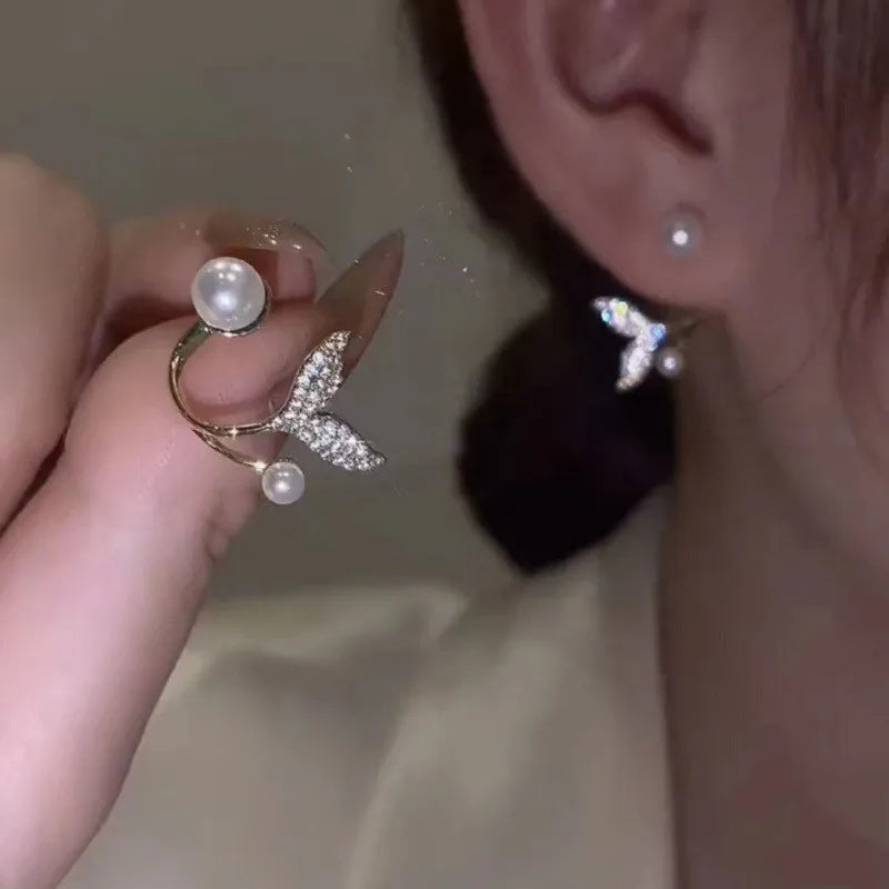 YOBEST’s Exquisite Floral Pearl Studs