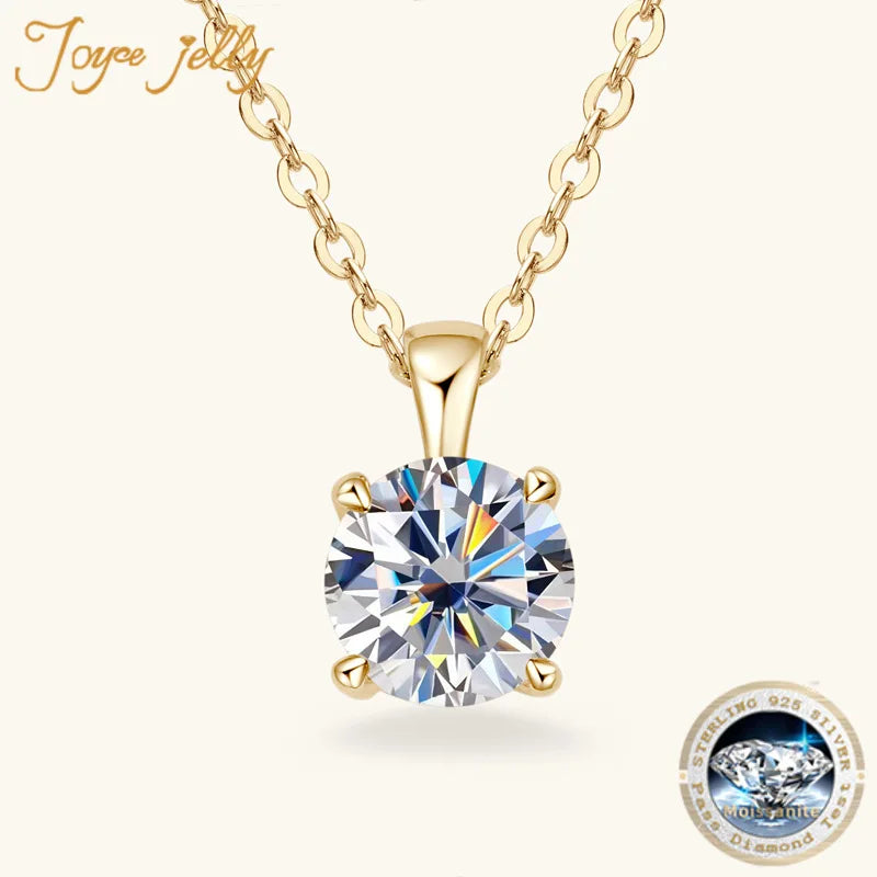 Exquisite 1ct Moissanite Necklace