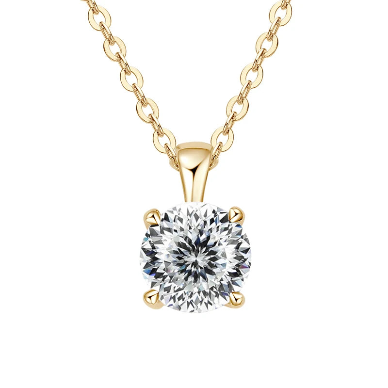 Exquisite 1ct Moissanite Necklace