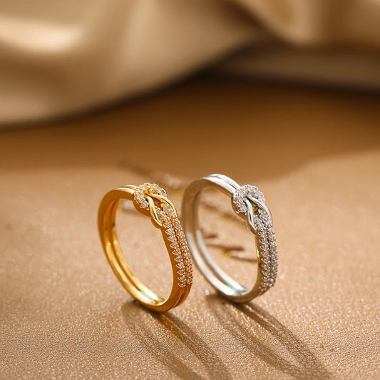 Geometric Knot Couple Rings