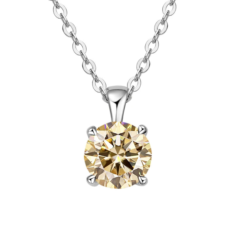 Exquisite 1ct Moissanite Necklace