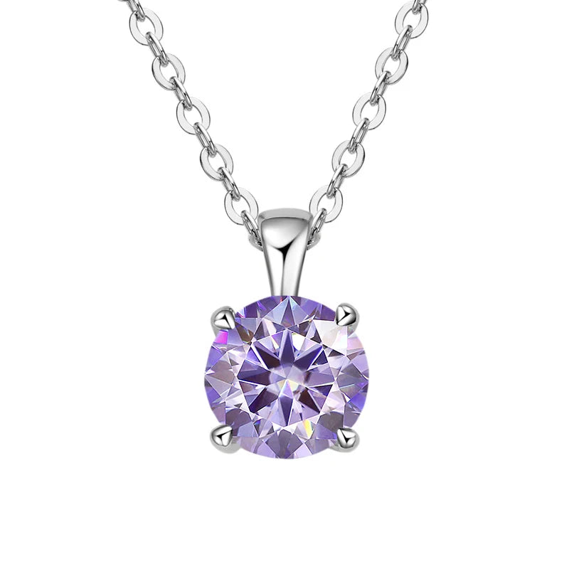 Exquisite 1ct Moissanite Necklace