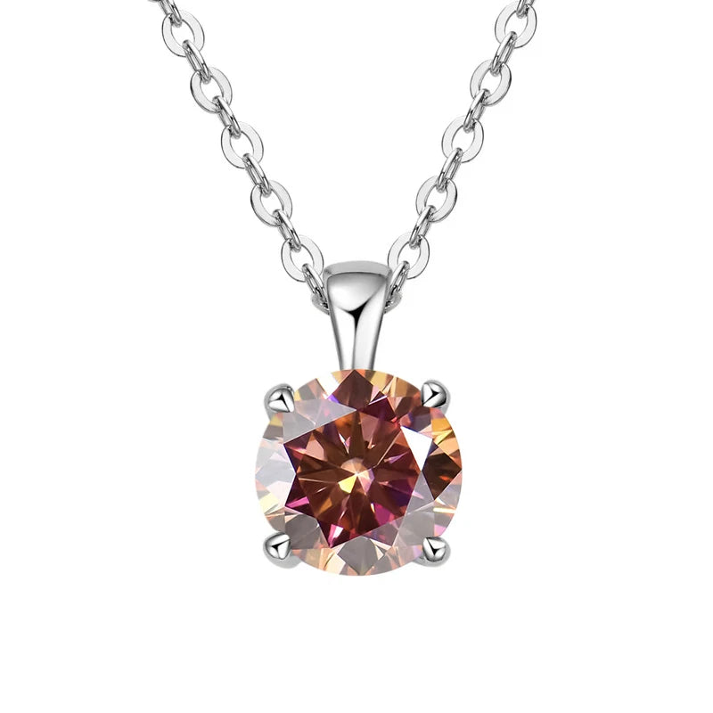 Exquisite 1ct Moissanite Necklace