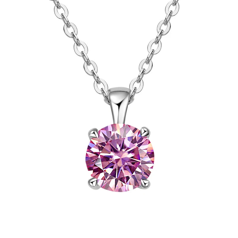 Exquisite 1ct Moissanite Necklace