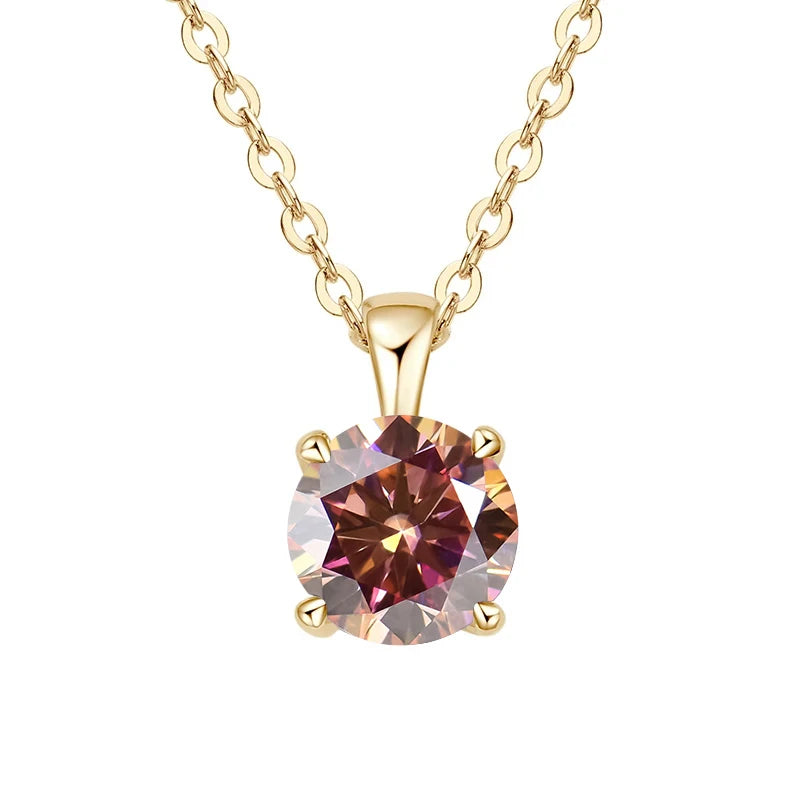 Exquisite 1ct Moissanite Necklace