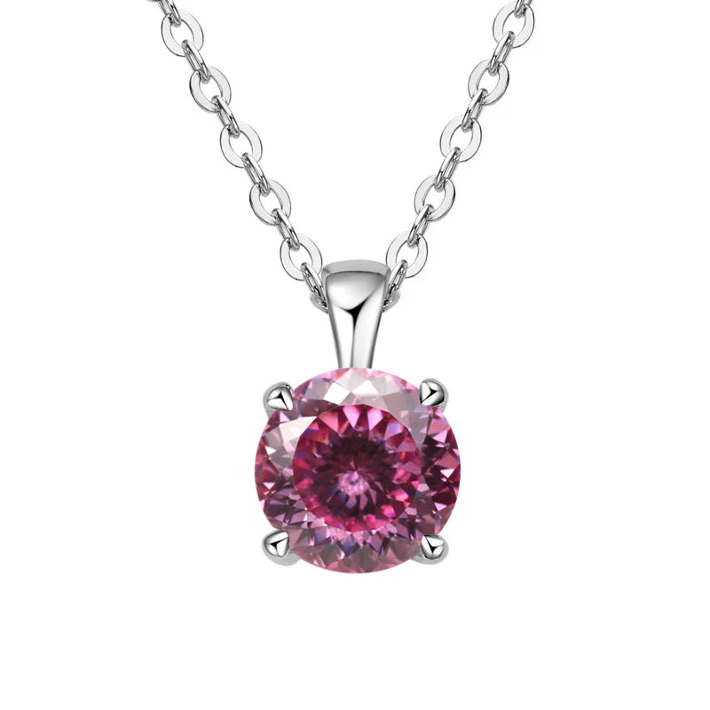 Exquisite 1ct Moissanite Necklace