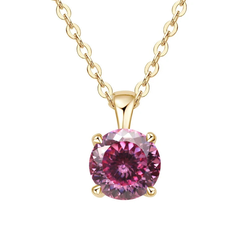 Exquisite 1ct Moissanite Necklace