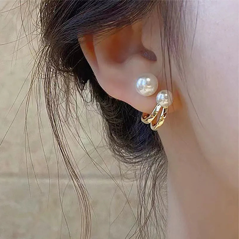 YOBEST’s Exquisite Floral Pearl Studs