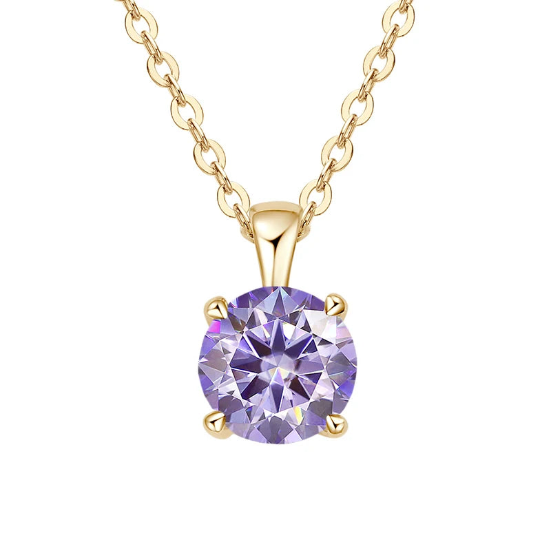 Exquisite 1ct Moissanite Necklace