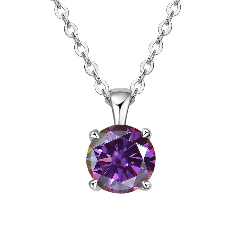 Exquisite 1ct Moissanite Necklace