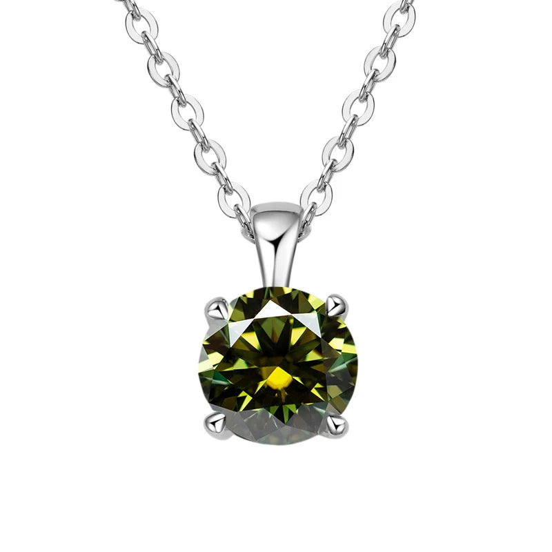 Exquisite 1ct Moissanite Necklace