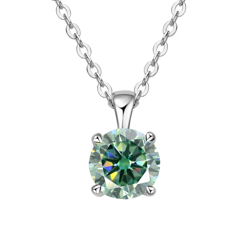 Exquisite 1ct Moissanite Necklace