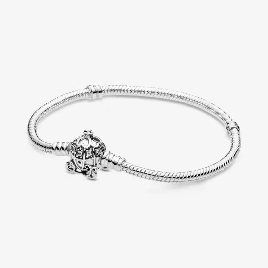 Crown Mickey Snake Bone Bracelet