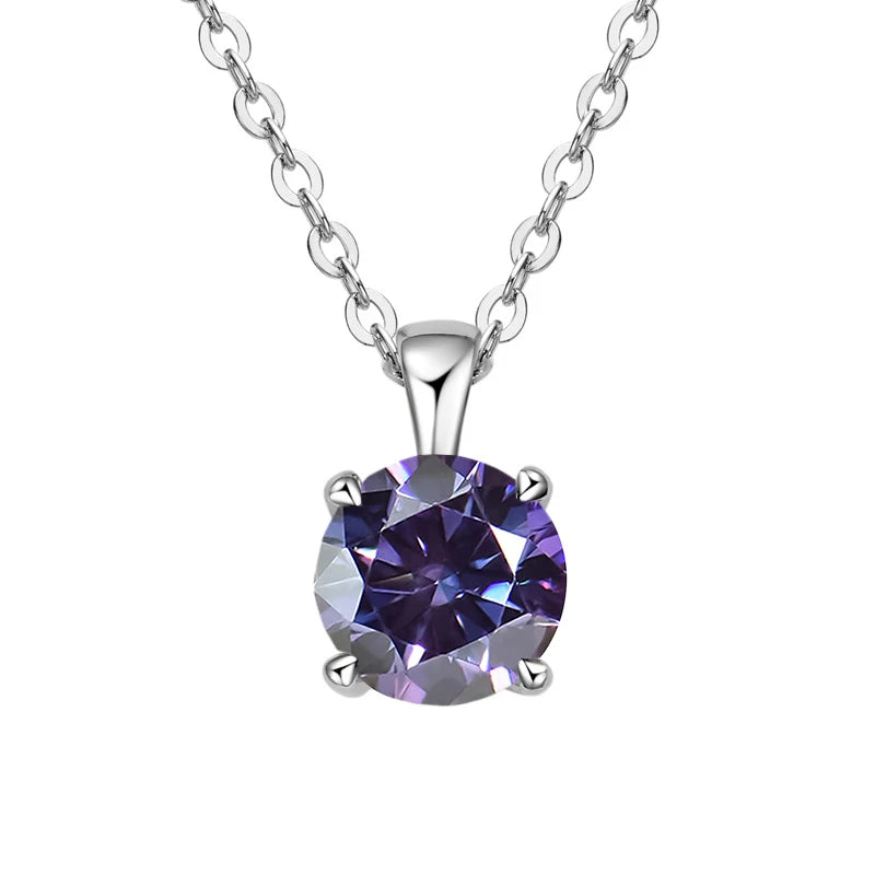 Exquisite 1ct Moissanite Necklace