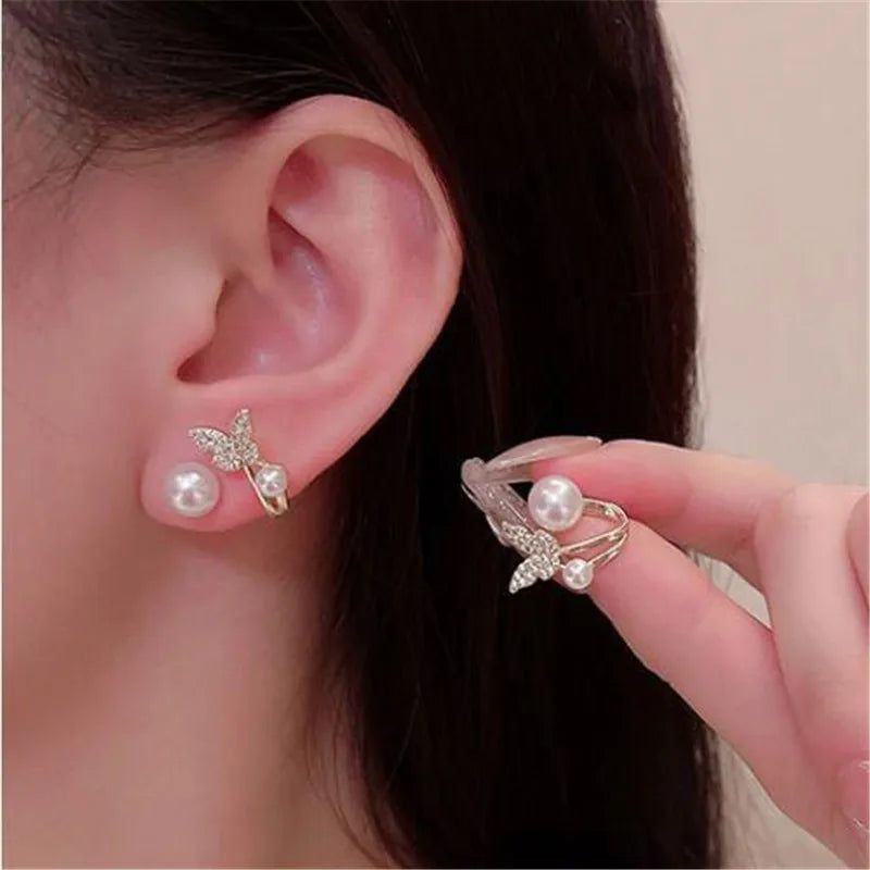 YOBEST’s Exquisite Floral Pearl Studs