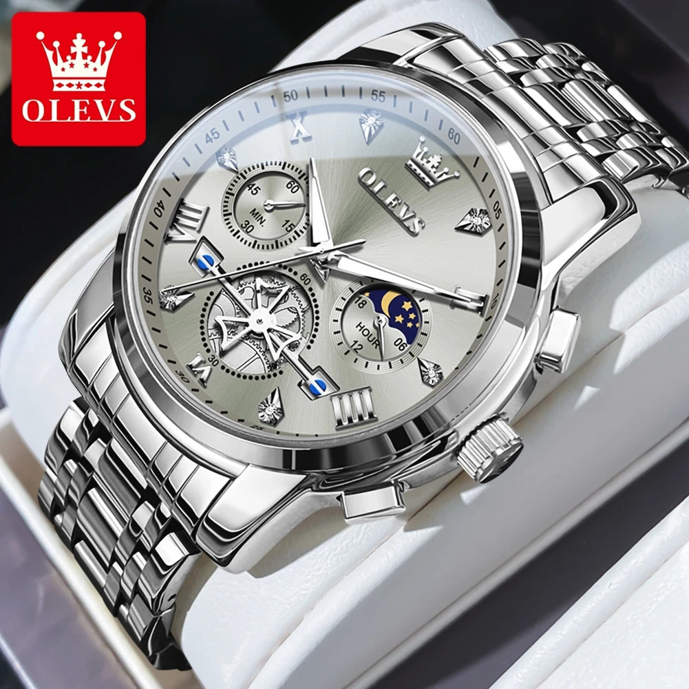 OLEVS Men’s Classic Multifunctional Chronograph Watch