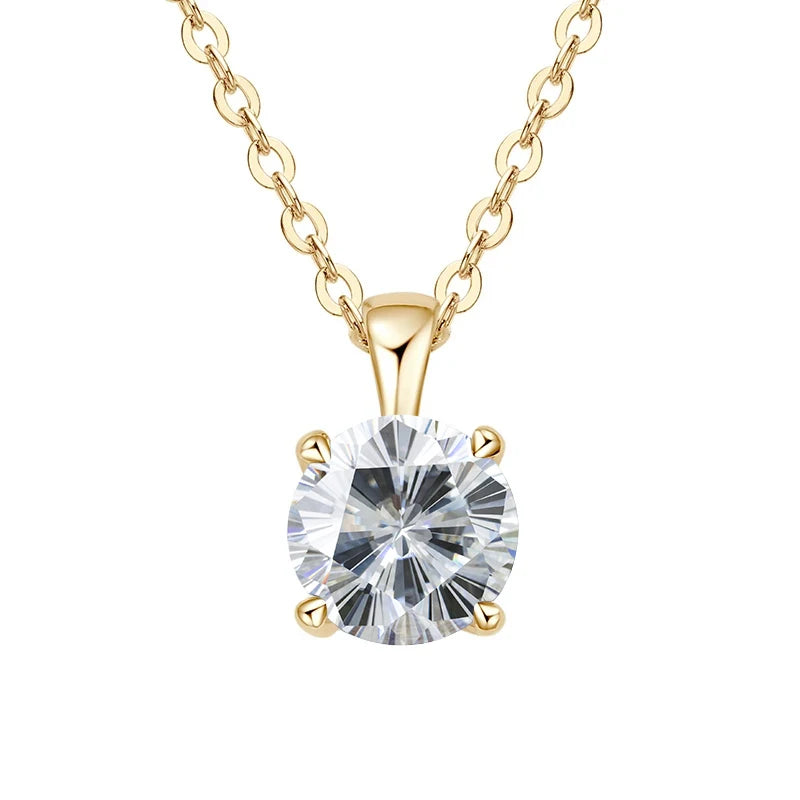 Exquisite 1ct Moissanite Necklace