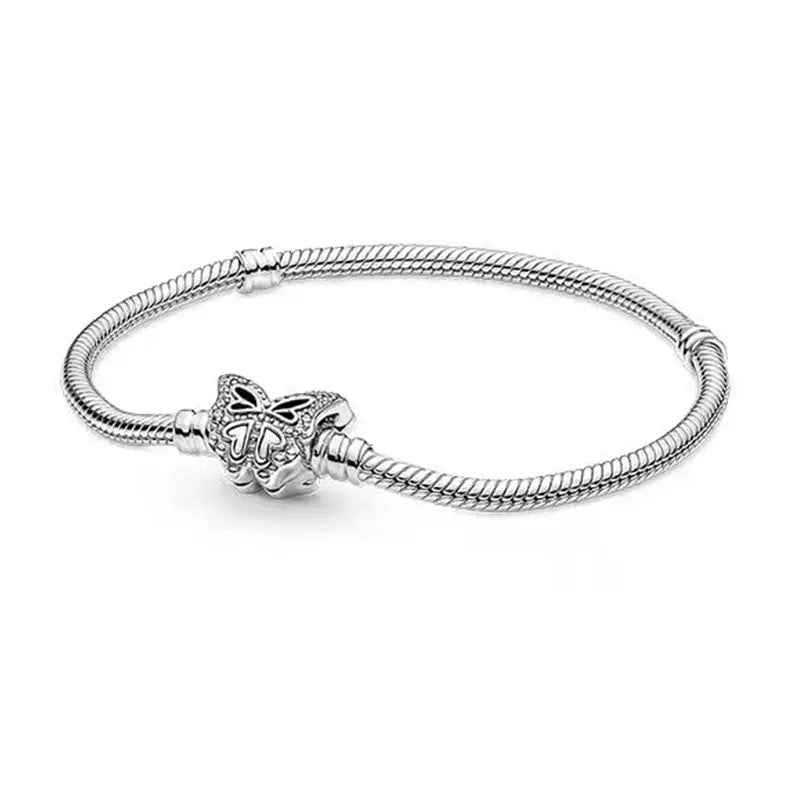 Crown Mickey Snake Bone Bracelet