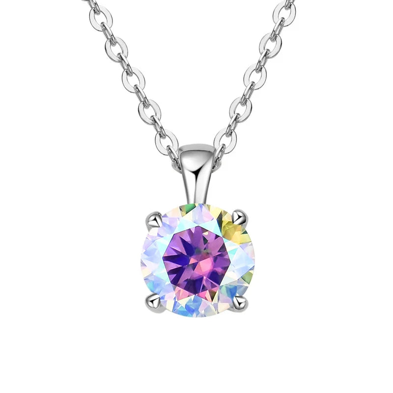 Exquisite 1ct Moissanite Necklace