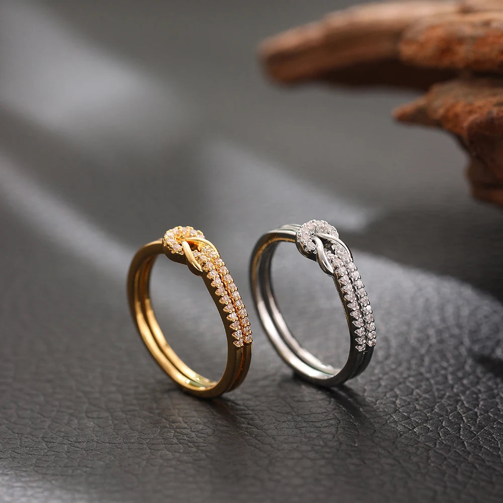 Geometric Knot Couple Rings