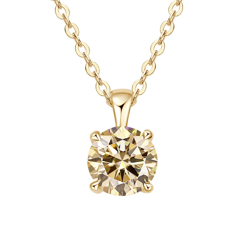 Exquisite 1ct Moissanite Necklace