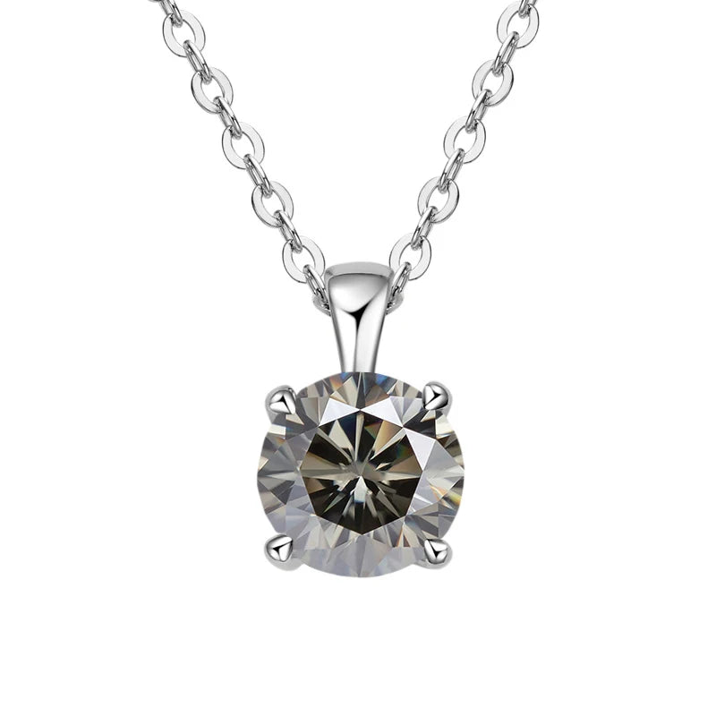 Exquisite 1ct Moissanite Necklace