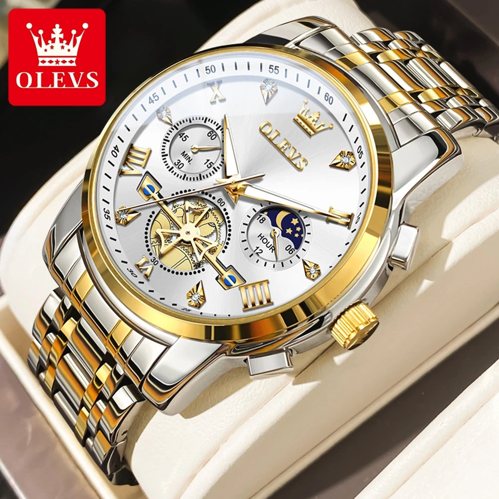 OLEVS Men’s Classic Multifunctional Chronograph Watch