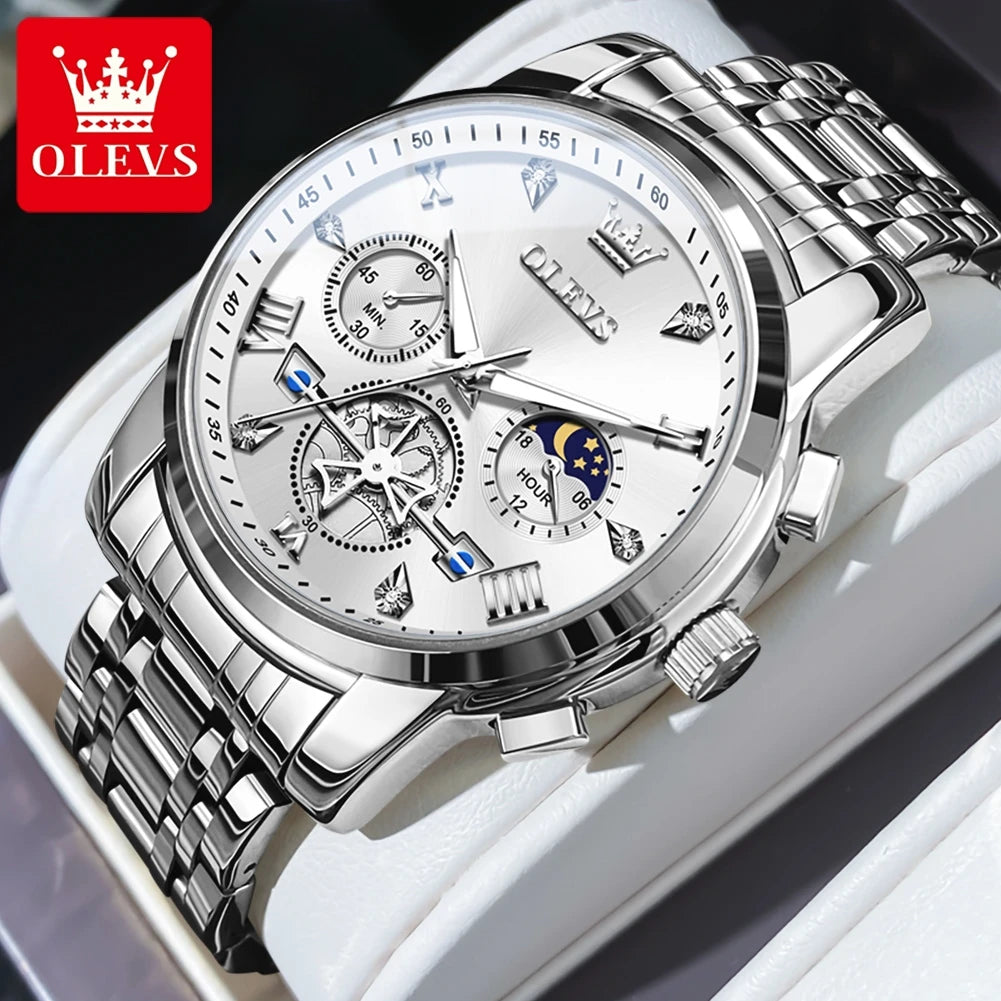 OLEVS Men’s Classic Multifunctional Chronograph Watch