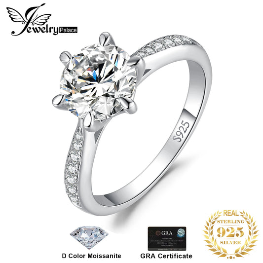 JewelryPalace Moissanite Rings