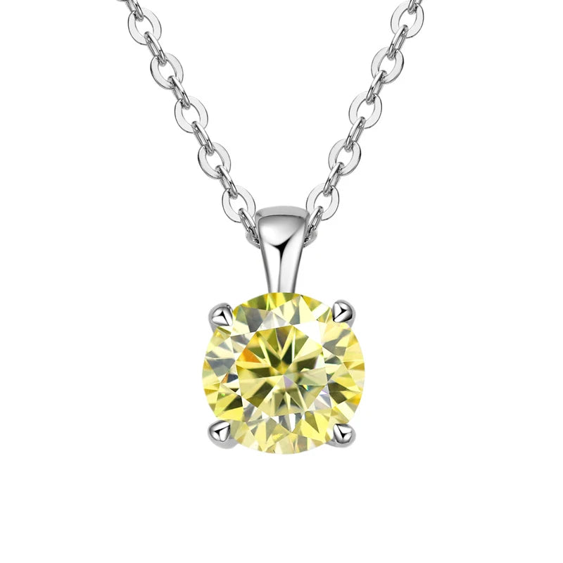 Exquisite 1ct Moissanite Necklace