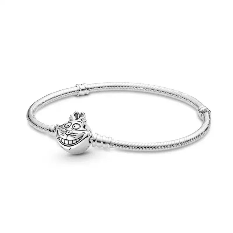 Crown Mickey Snake Bone Bracelet