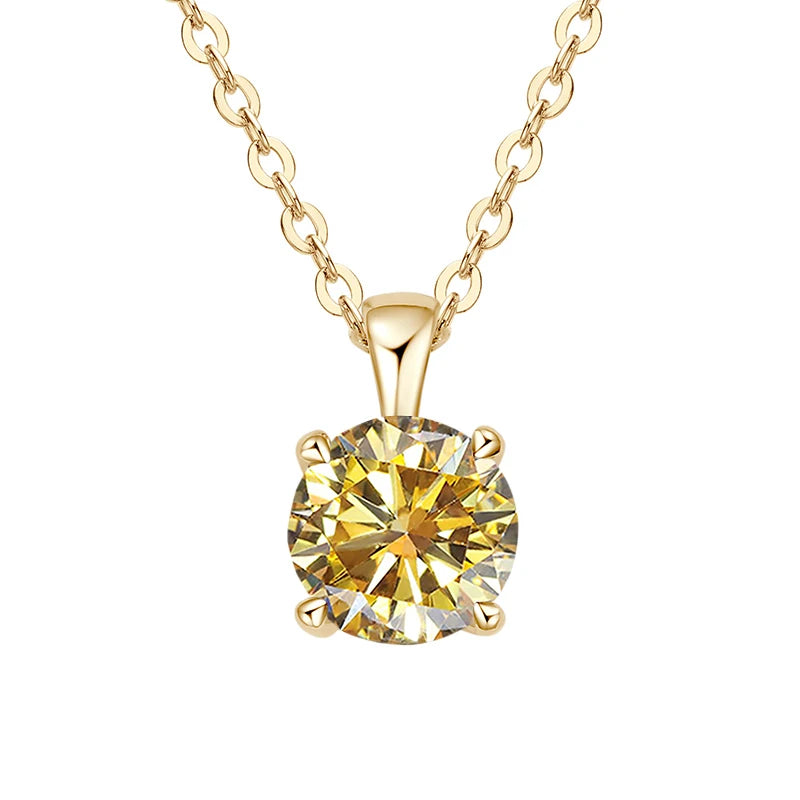 Exquisite 1ct Moissanite Necklace