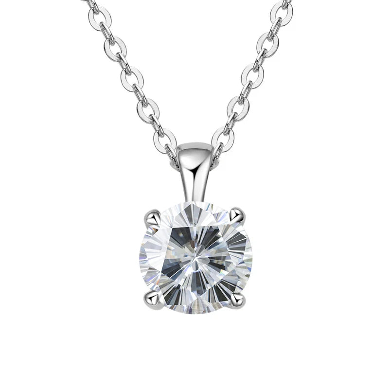 Exquisite 1ct Moissanite Necklace