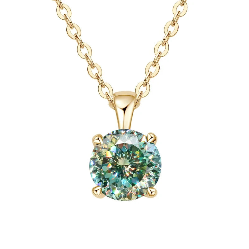 Exquisite 1ct Moissanite Necklace